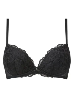 Ann Summers Black & White Pad Plunge Sexy Lace Underwired Bras 2 Pack Black & White Sale