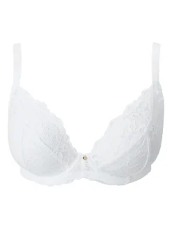Ann Summers DD+ Non Pad Plunge Sexy Lace Underwired Bras 2 Pack White Online
