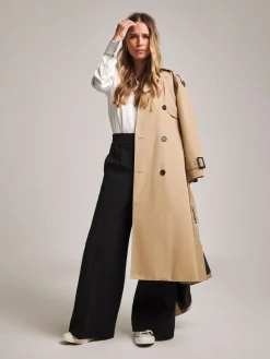 JD Williams Anthology By Premium Ponte Wide Leg Trousers Black Sale