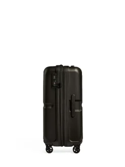 Antler Medium in Single Stripe Luggage Bag Black Discount