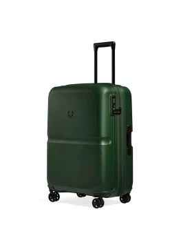 Antler Medium in Single Stripe Luggage Bag Green Hot