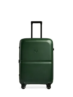 Antler Medium in Single Stripe Luggage Bag Green Hot