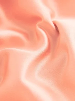 Next Apricot Satin Cowl Neck Wedding Guest Bridesmaid Maxi Dress Hot