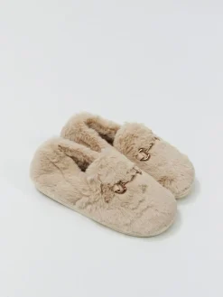 Aruelle Cream Serene Extra Soft Slippers Discount