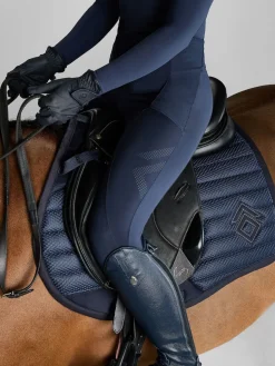 Aztec Diamond Full Seat Core Leggings Navy New