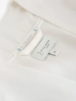 B by Ted Baker Ecru Satin Lace Bridal Robe Discount