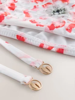 B by Ted Baker Floral High Waist White Briefs Clearance