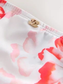 B by Ted Baker Floral High Waist White Briefs Clearance