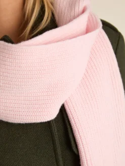 Baukjen Pink Laura Wool Blend Scarf Online