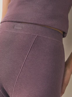 Next Thermal Maximum Warmth Cosy Ribbed Legging Berry Discount