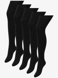 Next Black 5 Pack 60 Denier Opaque Tights Online