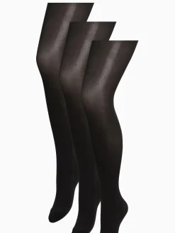 Next Black 3 Pack 40 Denier Opaque Tights Discount