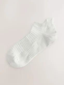 Next Black & White Blister Resist Trainer Socks 3 Pack Black & White Best