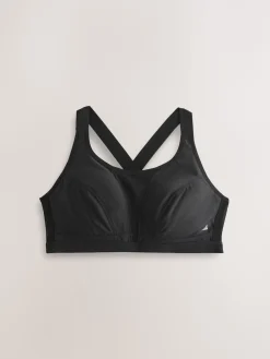 Next Active Sports High Impact Dry Tech Crop Tops 2 Pack Black Sale