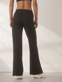 Next Active Ultimate Wide Leg Trousers Black New