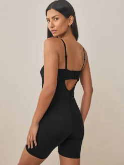 Next Bandeau Thigh Smoothing Shapewear Black Outlet