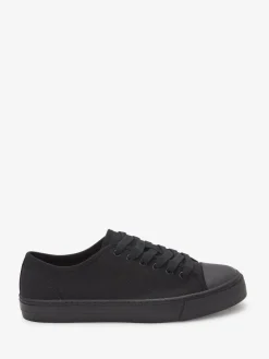 Next Baseball Canvas Trainers Black Online