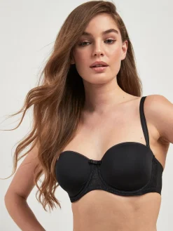 Triumph Beauty Full Essential Strapless Bra Black Outlet