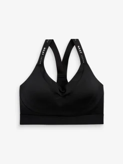 Next B-G Active High Impact Dry Tech Sports Bra Black Clearance