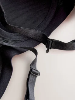 Next Black B-G High Impact Dry Tech Full Cup Wired Sports Bras 2 Pack Hot