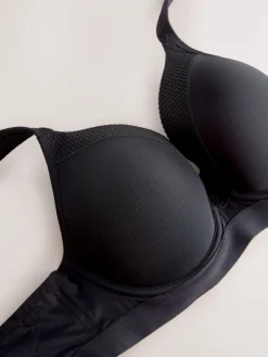 Next Black B-G High Impact Dry Tech Full Cup Wired Sports Bras 2 Pack Hot