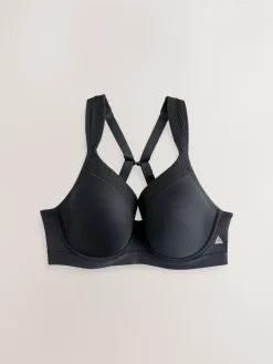 Next Black B-G High Impact Dry Tech Full Cup Wired Sports Bras 2 Pack Hot