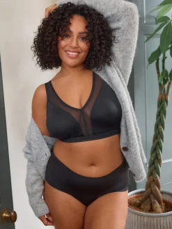 Next B-H Total Support Non Wire Ultimate Comfort Bra Black Online