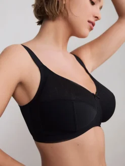 Next B-H Total Support Non Wire Full Cup Ultimate Comfort Bra Black Online