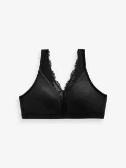 Next B-H Total Support Ultimate Comfort Supersoft Non Pad Non Wire Bra Black Clearance