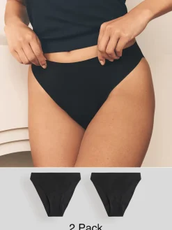 Next Black Brazilian Anti Leak Knickers 2 Pack Online