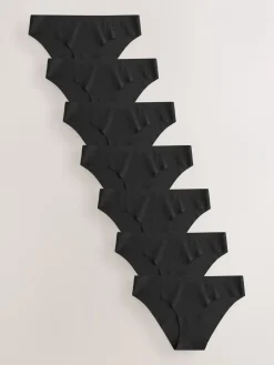 Next Black Brazilian No VPL Comfort Knickers 7 Pack Sale