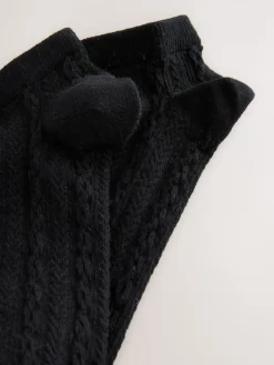 Next Cable Trainer Socks 4 Pack Black Cable Discount