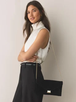 Next Black Clutch Bag Hot