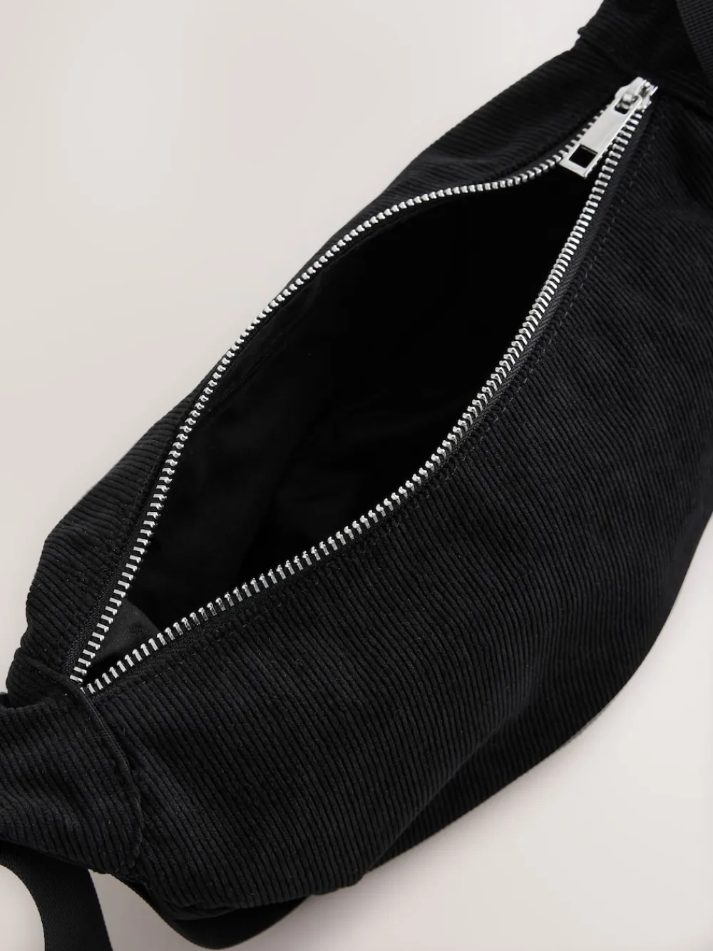 Next Cord Effect Sling Bag Black Sale