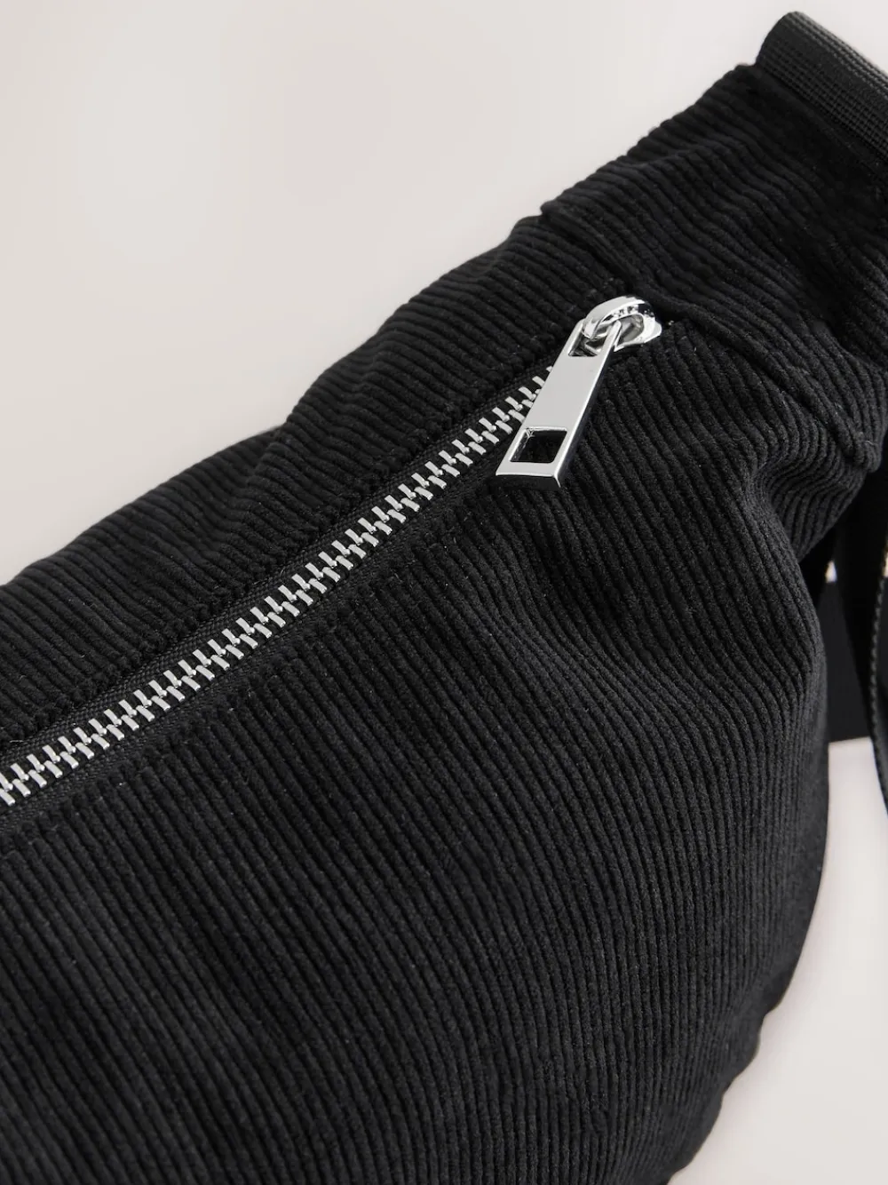 Next Cord Effect Sling Bag Black Sale