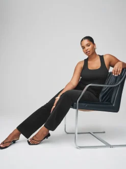 Next Corduroy Bootcut Hourglass Trousers Black Discount