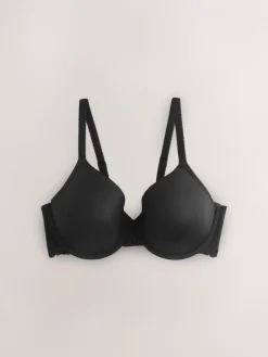 Next DD+ Pad Full Cup Smoothing Ultimate Comfort T-Shirt Bra Black Hot