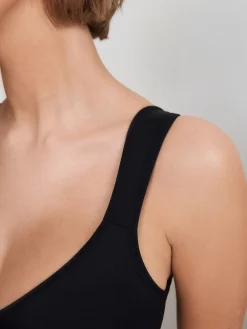 Next DD+ Supersoft Comfort Padded Strap Minimising Full Cup Bra Black Hot