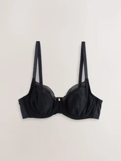 Next DD-H Side Support Wired Full Cup Bra Black Discount