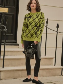 Next Black Faux Leather Leggings Online