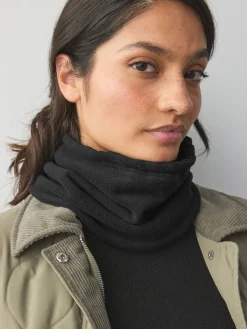 Next Black Fleece Snood Scarf Clearance