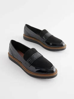 Next Forever Comfort® Brogue Loafers Black