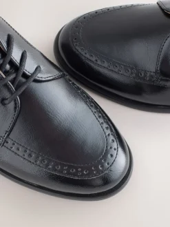 Next Black Forever Comfort® Formal Round Toe Lace Up Shoes Clearance