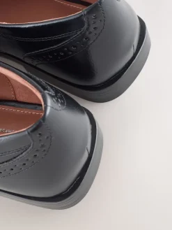 Next Black Forever Comfort® Formal Round Toe Lace Up Shoes Clearance