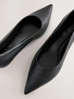 Next Forever Comfort® Leather Point Toe Heels Black Best
