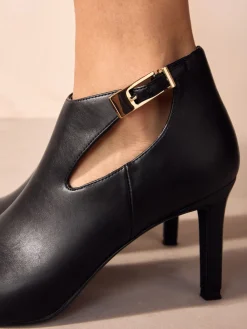 Next Black Forever Comfort® Open Side Shoe Boots Clearance