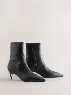 Next Forever Comfort® Pointed Toe Sock Boots Black Best