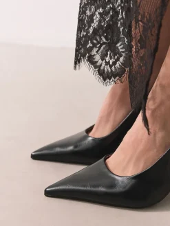 Next Forever Comfort® Point Toe Slingback Heels Black Sale