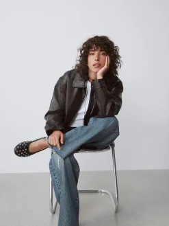 Next Black Forever Comfort® Round Toe Ballerinas Discount