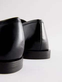 Next Forever Comfort® Round Toe Penny Loafers Black